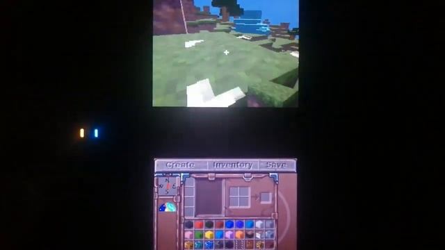 DSCraft (Minecraft Homebrew for Nintendo DS) | Demostration on Twilight Menu++ (DSi) смотреть онлайн