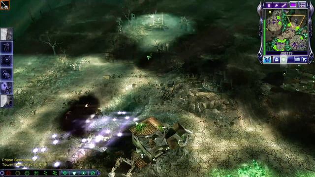 C&C 3 Tiberium Wars - Crossfire - Scrin Mission 4: Threshold 19 [Hard] смотреть онлайн