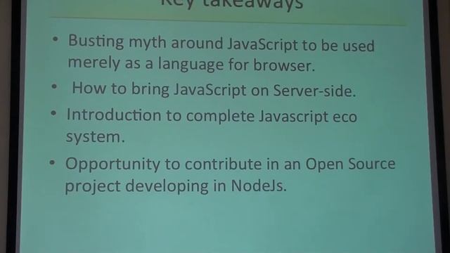 Node JS Session (1/4) смотреть онлайн