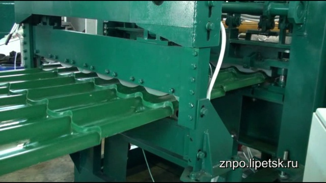 Оборудование для производства металлочерепицы Монтерей смотреть онлайн