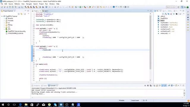 [DEPRECATED] 06 FreeRTOS task utility functions part2 смотреть онлайн