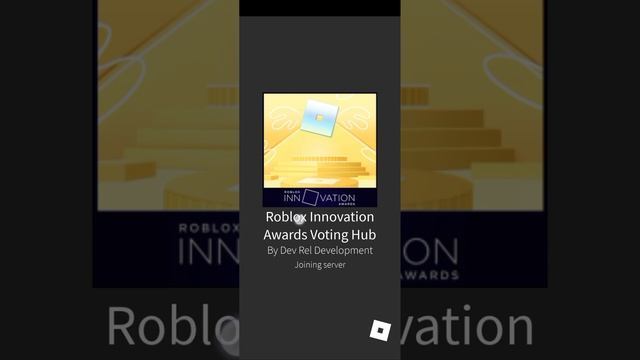 как получить золотые рога(карта Roblox innovation awards voting hub) смотреть онлайн