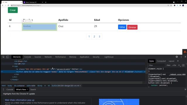 ? CodeIgniter 4 CRUD: Usar un modal de Bootstrap para confirmar en eliminación #14 смотреть онлайн