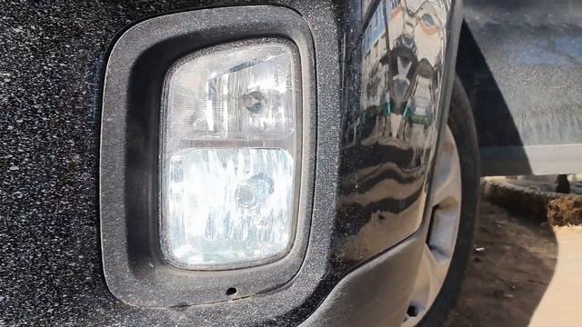 Установка в ПТФ светодиодных ламп NOVSIGHT H8 на KIA SORENTO FL 2018