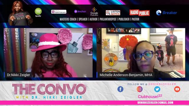 DR.NIKKI ZEIGLER INTERVIEWS MICHELLE ANDERSON BENJAMIN смотреть онлайн
