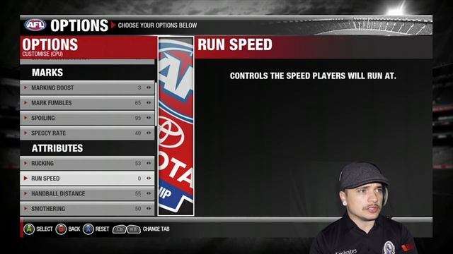 AFL Evolution 2 | Settings + Sliders смотреть онлайн
