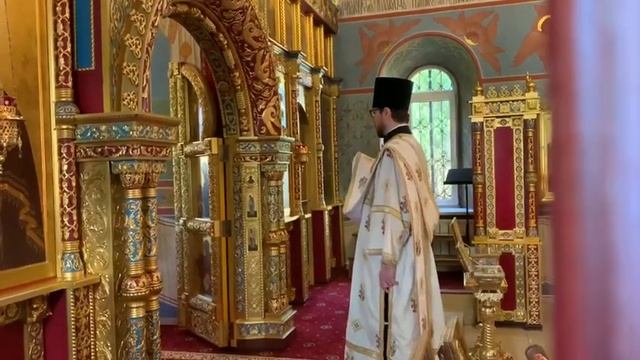 Архидиакон Вениамин. Троицкий храм Пушкино 2022 год. смотреть онлайн