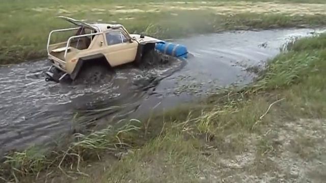 Нива Уаз снегоболотоход вездеход смотреть онлайн