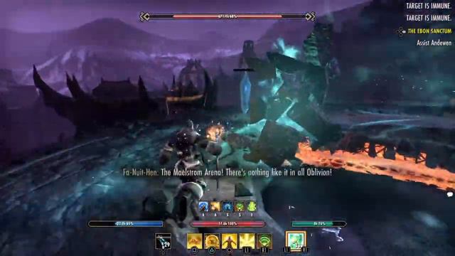 ESO- Veteran Maelstrom Arena First Magic Templar Clear смотреть онлайн