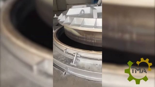 Shaft Furnace For Wire Annealing In Coils With 14 T Capacity