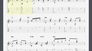 Для нее любовь - забава! Проигрыши и аккомпанемент, ноты, табулатуры, аккорды, семиструнная гитара