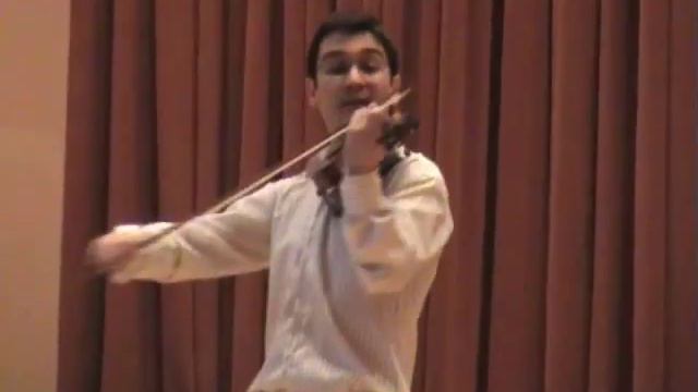 Bach: Violin Sonata 2 (Fuga) - Pedro Barreto