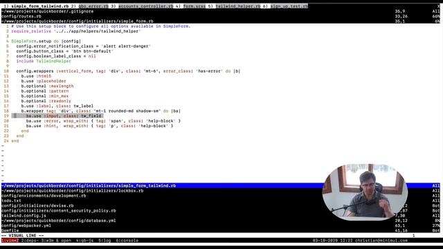 Integrating Tailwindui with Devise Part II – Leveraging Simple Form смотреть онлайн