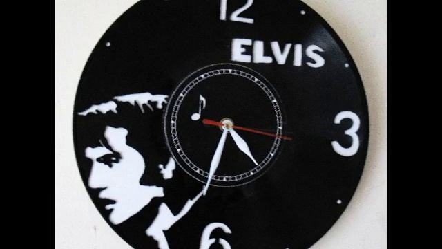 Часы из виниловых пластинок