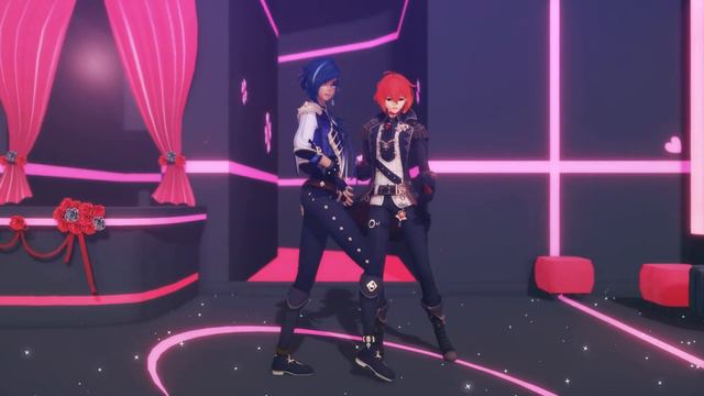 (MMD Genshin  Impact) Trouble Maker (Kaeya/Diluc) 2K