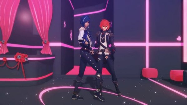 (MMD Genshin Impact) Trouble Maker (Kaeya/Diluc) 2K