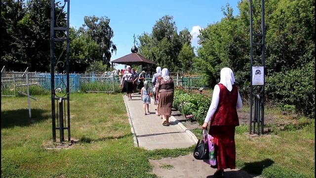 Крестный ход с иконой Божией Матери "Троеручица" 2017 смотреть онлайн