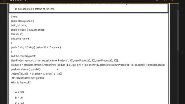 Java SE8 OCPJP 1z0-809 EP4#Java #1z0809 #Oracle смотреть онлайн