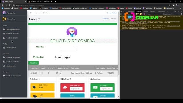 83. Mantenimiento de módulo gestión Cliente parte 6 - Sistema Farmacia PHP JS MYSQL HTML CSS смотреть онлайн
