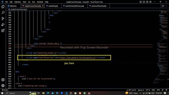 Web Project Task 33 | 1st Year | Semester 01 | Java Institute |eShop application смотреть онлайн