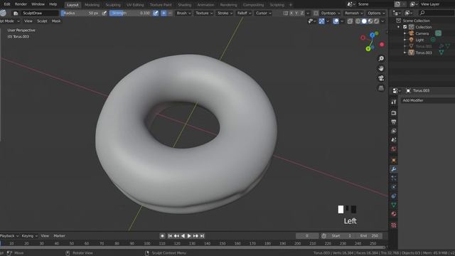 Blender 2.82 Очередные пончики. Основы моделирования. Полигональное моделирование. Скульптинг. смотреть онлайн