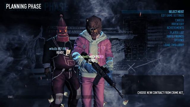 Payday 2 - 3 Player Co-Op - Just playing around смотреть онлайн