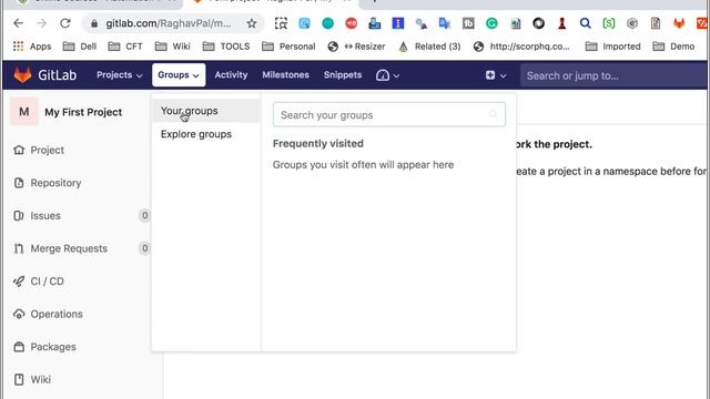 GitLab Beginner Tutorial 3 | How to Fork a project смотреть онлайн