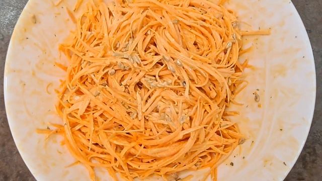 Морковный салат