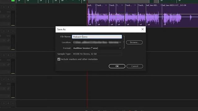 Adobe Audition - How To Save Project File l Adobe Audition Tutorial 6 смотреть онлайн