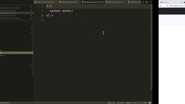 Login, register page y Navbar Bootstrap 4 - Curso Angular 7 смотреть онлайн