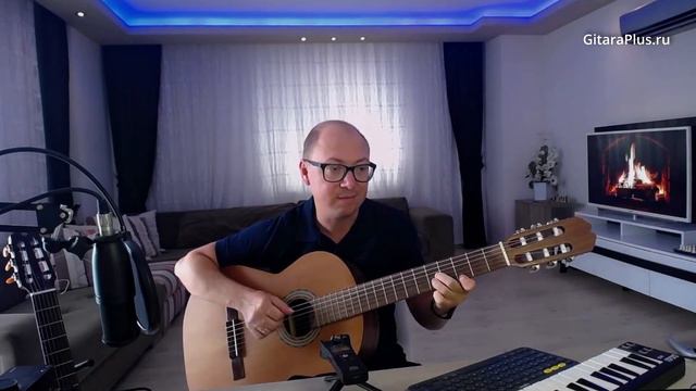 Голос (К.Никольский) | кавер на классической гитаре смотреть онлайн