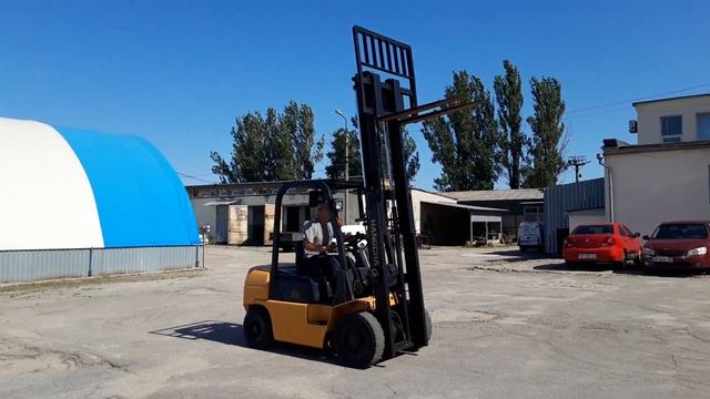 Дизельный погрузчик б/у HС CPCD25N-RG5 после ремонта смотреть онлайн
