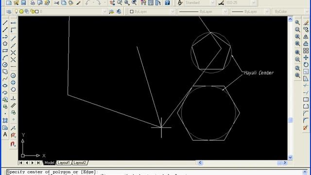 Autocad 2004 Çokgen.avi смотреть онлайн
