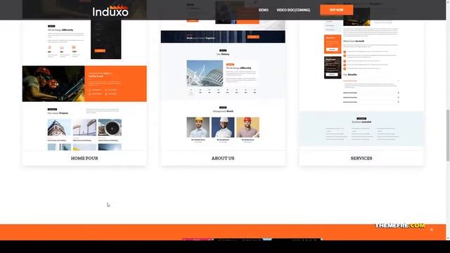Induxo - Factory and Industrial WordPress Theme responsive 13 Build Website смотреть онлайн