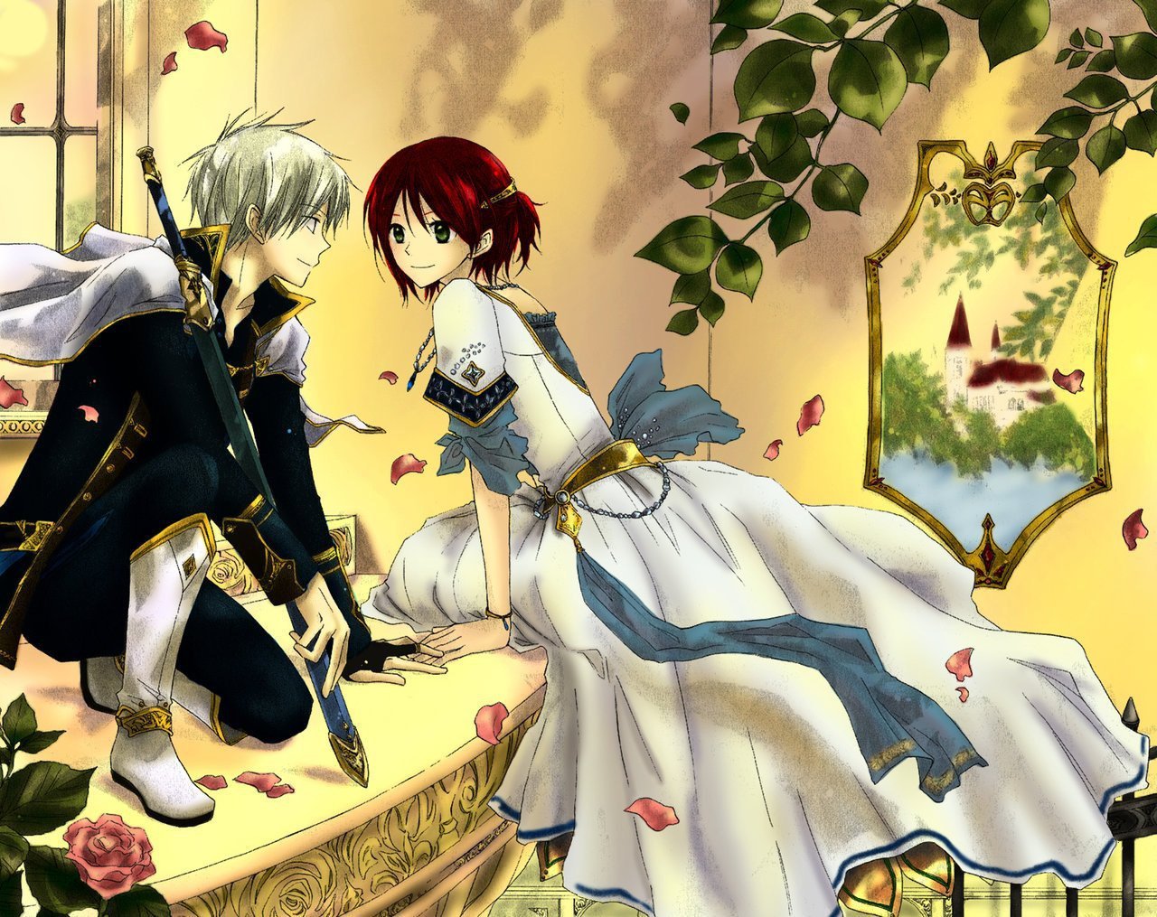 ♔︎Красноволосая Белоснежка♔︎ Зен и Шираюки