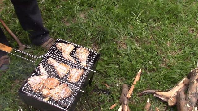 Готовим шашлык на природе смотреть онлайн