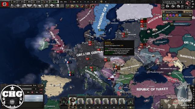 HOI4: Thousand Week Reich: German Junta #2 - 1953 should be a calm year right? смотреть онлайн
