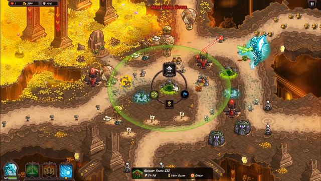 Kingdom Rush Vengeance Bolgur's Throne Heroic Hero Eiskalt (Level 6) смотреть онлайн