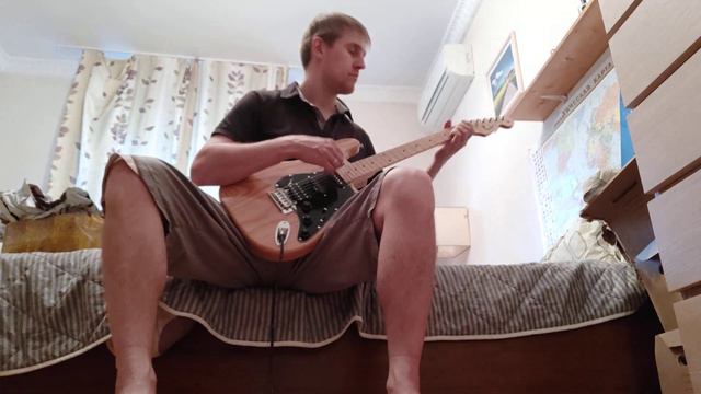Обзор звука китайской реплики Fender Stratocaster hss ясень натур смотреть онлайн