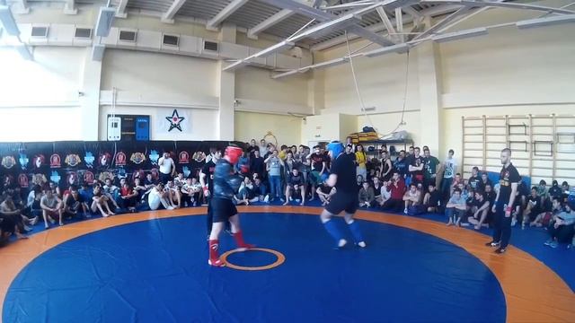 30.04.2017 Кулюкин Николай СК Оплот ( красный шлем) Открытый турнир по панкратиону смотреть онлайн