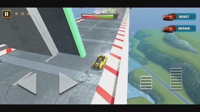 Mega Ramp Car Racing | Android GamePlay (Free Racing Game) Lv.1 смотреть онлайн