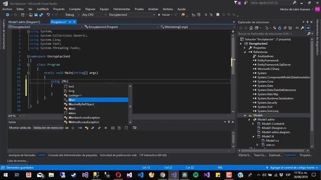 ¿Cómo encriptar las contraseñas en sistemas hechos en C# .Net? смотреть онлайн