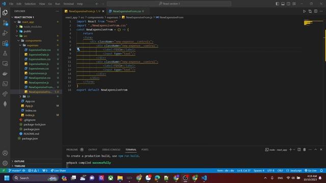 ReactJS Adding Form Inputs смотреть онлайн