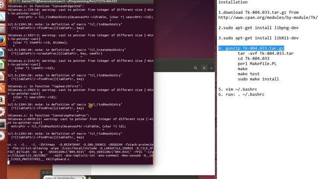 Install Tk Module for Perl to Create GUI on Ubuntu [VirtualBox] смотреть онлайн