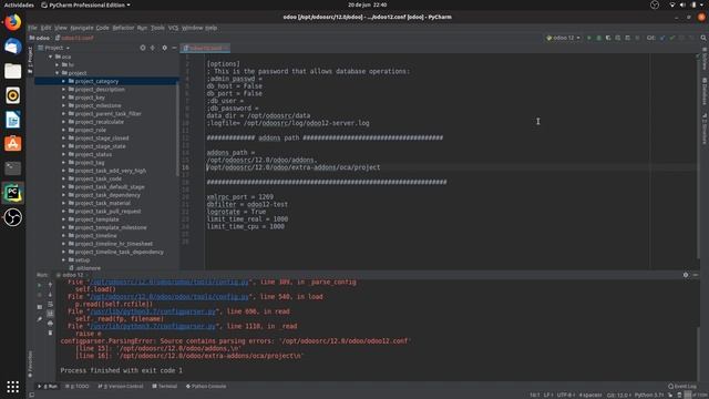 Addons Path Multiline - Odoo 12 Tutorial - Facil Rapido смотреть онлайн