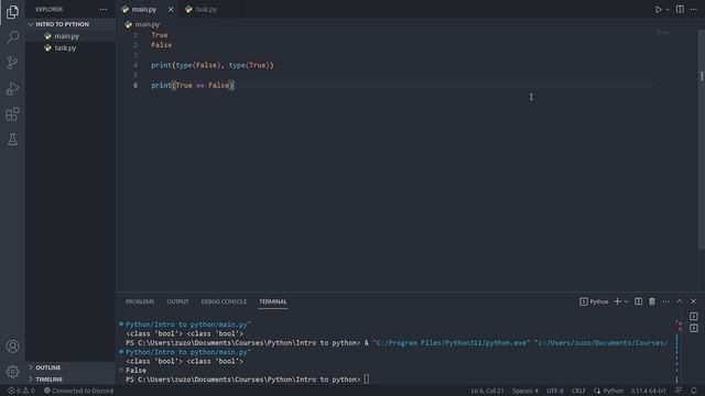 Boolean in Python: Mastering Data Types and Operations смотреть онлайн