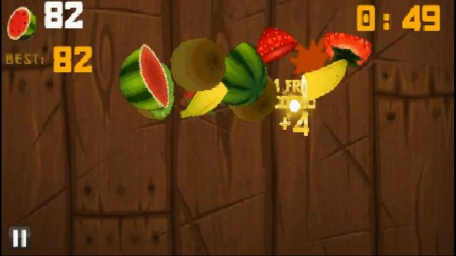 ?Fruit Ninja on PSP.?️Новые Игры на PSP.New Game on PSP? смотреть онлайн