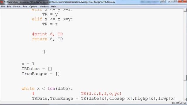 Python: Graphing Average True Range (ATR) 3 Mathematics and Stock Indicators смотреть онлайн