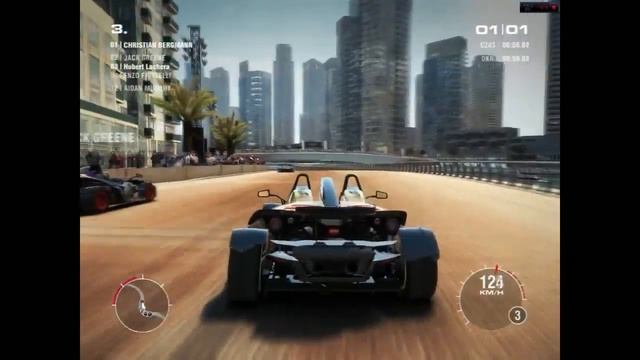 Grid 2 - Prezentacja toru: Dubaj - Plaża Jumeirah смотреть онлайн
