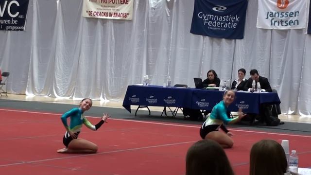 Exc. Eppegem - PV 2 Niel 2013 - Meisjes Paar C Senioren - Emma En Sanne